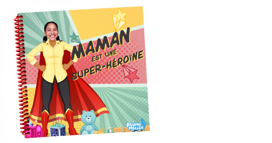 Livre personnalisé de super-héros pour votre enfant
